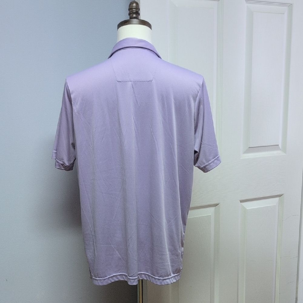 Antigua Light Purple Embroidered Arrowhead Country Club Logo Polo Size L - Picture 2 of 5